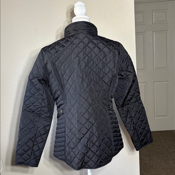 Tommy Hilfiger Black Waterproof Quilted Utility Jacket NWT Size M - Picture 7 of 11